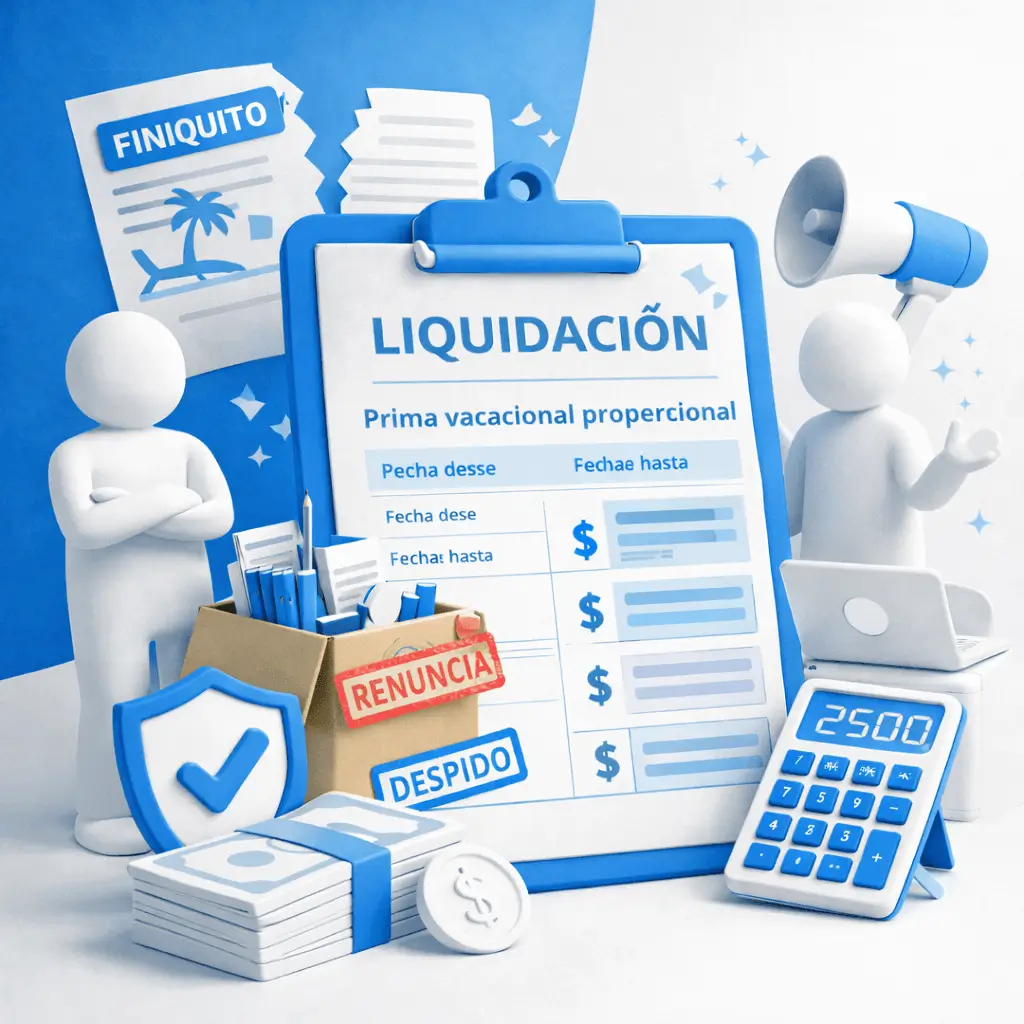 Qué pasa con la prima vacacional si renuncio o me despiden